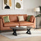 vidaXL - Salontafelpoten - 2 - st - 60x(30-31,3) - cm - staal - zwart
