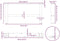 vidaXL - Salontafelpoten - 2 - st - 60x(30-31) - cm - staal - wit