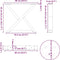 vidaXL - Salontafelpoten - 2 - st - 60x(42-43,3) - cm - staal - antraciet