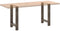 vidaXL - Salontafelpoten - 2 - st - 60x(72-73) - cm - staal - naturel