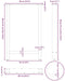 vidaXL - Salontafelpoten - 2 - st - 60x(90-91) - cm - staal - naturel