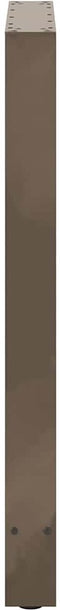 vidaXL - Salontafelpoten - 2 - st - 60x(90-91) - cm - staal - naturel