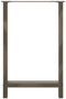 vidaXL - Salontafelpoten - 2 - st - 60x(90-91) - cm - staal - naturel