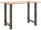 vidaXL - Salontafelpoten - 2 - st - 60x(90-91) - cm - staal - naturel