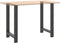vidaXL - Salontafelpoten - 2 - st - 60x(90-91) - cm - staal - antraciet
