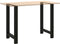 vidaXL - Salontafelpoten - 2 - st - 60x(90-91) - cm - staal - zwart