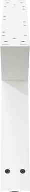 vidaXL - Salontafelpoten - 2 - st - 70x(30-31,3) - cm - staal - wit