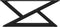 vidaXL - Salontafelpoten - 2 - st - 70x(30-31,3) - cm - staal - zwart