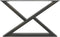vidaXL - Salontafelpoten - 2 - st - 70x(42-43,3) - cm - staal - antraciet
