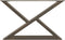 vidaXL - Salontafelpoten - 2 - st - 70x(42-43,3) - cm - staal - naturel