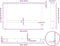 vidaXL - Salontafelpoten - 2 - st - 70x(42-43) - cm - staal - wit