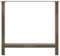 vidaXL - Salontafelpoten - 2 - st - 70x(72-73) - cm - staal - naturel