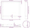 vidaXL - Salontafelpoten - 2 - st - 70x(72-73) - cm - staal - wit