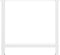 vidaXL - Salontafelpoten - 2 - st - 70x(72-73) - cm - staal - wit