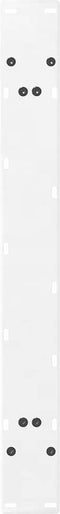 vidaXL - Salontafelpoten - 2 - st - A-vormig - 100x(72-73) - cm - staal - wit