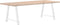 vidaXL - Salontafelpoten - 2 - st - A-vormig - 100x(72-73) - cm - staal - wit