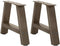 vidaXL - Salontafelpoten - 2 - st - A-vormig - 30x(30-31) - cm - staal