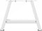 vidaXL - Salontafelpoten - 2 - st - A-vormig - 30x(30-31) - cm - staal - wit