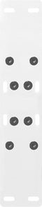 vidaXL - Salontafelpoten - 2 - st - A-vormig - 38x(42-43) - cm - staal - wit