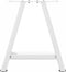 vidaXL - Salontafelpoten - 2 - st - A-vormig - 38x(42-43) - cm - staal - wit