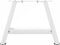 vidaXL - Salontafelpoten - 2 - st - A-vormig - 40x(30-31) - cm - staal - wit