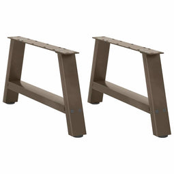 vidaXL - Salontafelpoten - 2 - st - A-vormig - 70x(30-31) - cm - staal