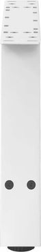 vidaXL - Salontafelpoten - 2 - st - A-vormig - 70x(30-31) - cm - staal - wit