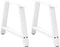 vidaXL - Salontafelpoten - 2 - st - A-vormig - 70x(42-43) - cm - staal - wit