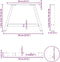 vidaXL - Salontafelpoten - 2 - st - A-vormig - 70x(42-43) - cm - staal - antraciet