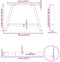 vidaXL - Salontafelpoten - 2 - st - A-vormig - 70x(42-43) - cm - staal