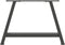 vidaXL - Salontafelpoten - 2 - st - A-vormig - 70x(42-43) - cm - staal - antraciet