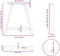 vidaXL - Salontafelpoten - 2 - st - A-vormig - 70x(72-73) - cm - staal