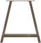 vidaXL - Salontafelpoten - 2 - st - A-vormig - 70x(72-73) - cm - staal