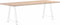 vidaXL - Salontafelpoten - 2 - st - A-vormig - 70x(72-73) - cm - staal - wit