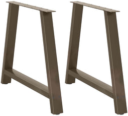 vidaXL - Salontafelpoten - 2 - st - A-vormig - 90x(72-73) - cm - staal