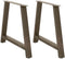 vidaXL - Salontafelpoten - 2 - st - A-vormig - 90x(72-73) - cm - staal