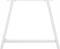 vidaXL - Salontafelpoten - 2 - st - A-vormig - 90x(72-73) - cm - staal - wit
