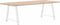 vidaXL - Salontafelpoten - 2 - st - A-vormig - 90x(72-73) - cm - staal - wit