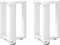 vidaXL - Salontafelpoten - 2 - st - T-vormig - 28x25x(42-43) - cm - staal - wit