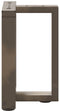 vidaXL - Salontafelpoten - 2 - st - T-vormig - 28x25x(42-43) - cm - staal - naturel