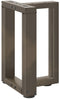 vidaXL - Salontafelpoten - 2 - st - T-vormig - 28x25x(42-43) - cm - staal - naturel