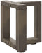 vidaXL - Salontafelpoten - 2 - st - T-vormig - 30x25x(30-31) - cm - staal - naturel