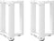 vidaXL - Salontafelpoten - 2 - st - T-vormig - 38x25x(42-43) - cm - staal - wit