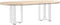 vidaXL - Salontafelpoten - 2 - st - T-vormig - 38x25x(42-43) - cm - staal - wit