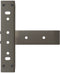 vidaXL - Salontafelpoten - 2 - st - T-vormig - 38x25x(42-43) - cm - staal - naturel