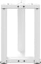 vidaXL - Salontafelpoten - 2 - st - T-vormig - 38x25x(42-43) - cm - staal - wit