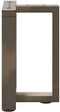 vidaXL - Salontafelpoten - 2 - st - T-vormig - 38x25x(42-43) - cm - staal - naturel