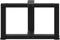 vidaXL - Salontafelpoten - 2 - st - T-vormig - 40x25x(30-31) - cm - staal - zwart