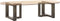 vidaXL - Salontafelpoten - 2 - st - T-vormig - 40x25x(30-31) - cm - staal - naturel