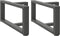 vidaXL - Salontafelpoten - 2 - st - T-vormig - 60x25x(30-31) - cm - staal - antraciet